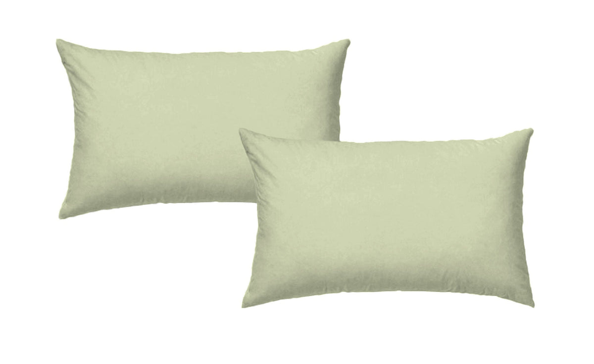 White Plain Bed Pillowcases