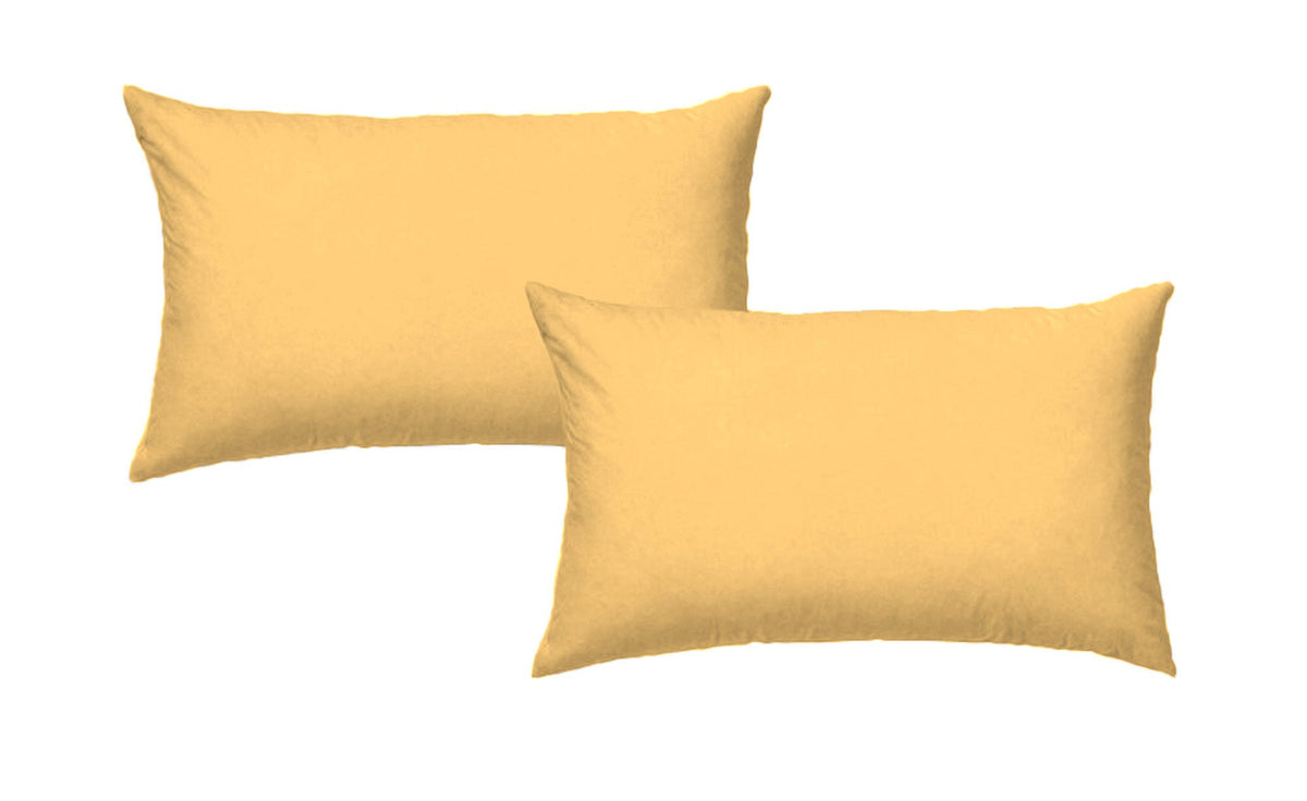 White Plain Bed Pillowcases