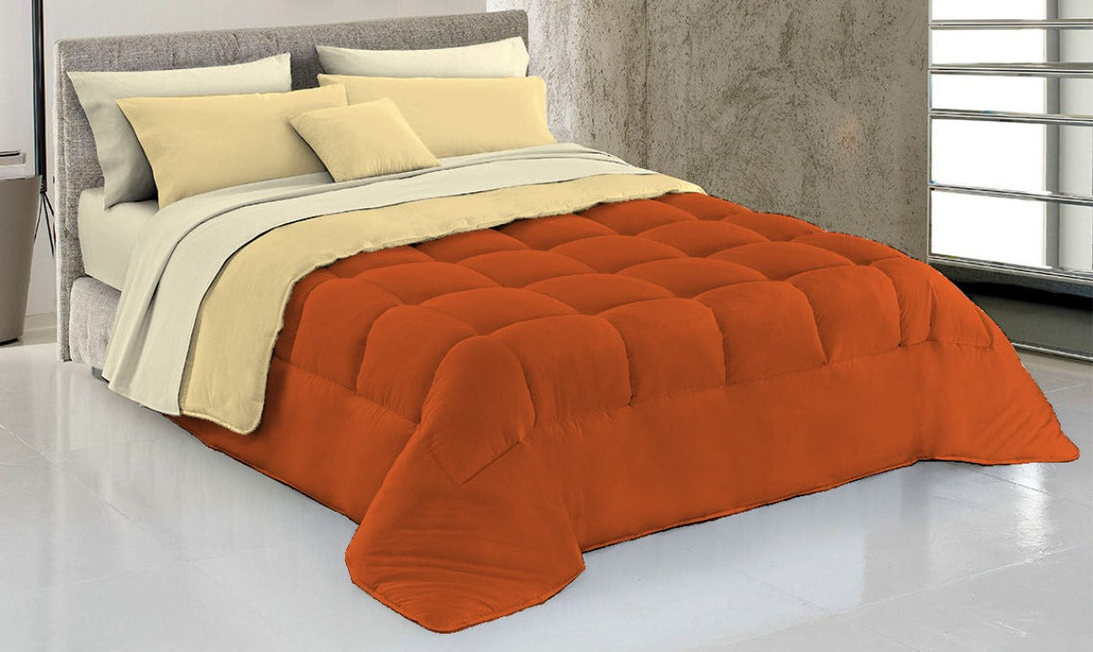 Trapunta Invernale - Tinta unita - TERRACOTTA