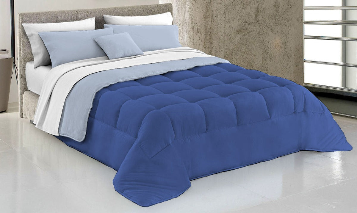 Trapunta Invernale - Tinta unita - ZAFFIRO