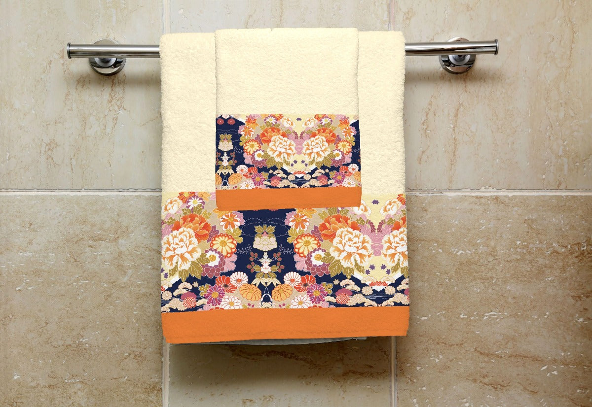 Set 1 Towel + 1 Guest - KIMONO