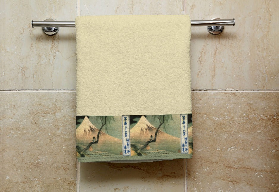 Telo doccia - HOKUSAI - BOY ON A TREE