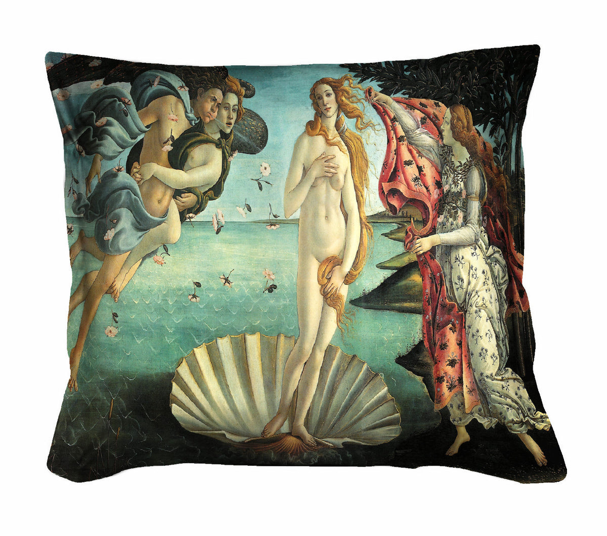 Furniture Cushion 40x40cm - Botticelli - The birth of Venus