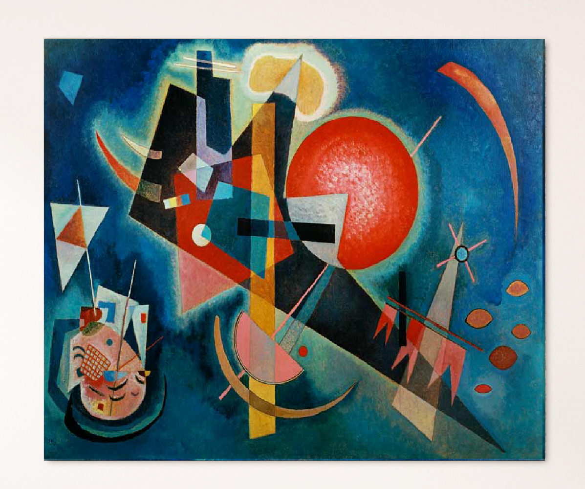 Furniture Panel - Kandinsky - In Blue