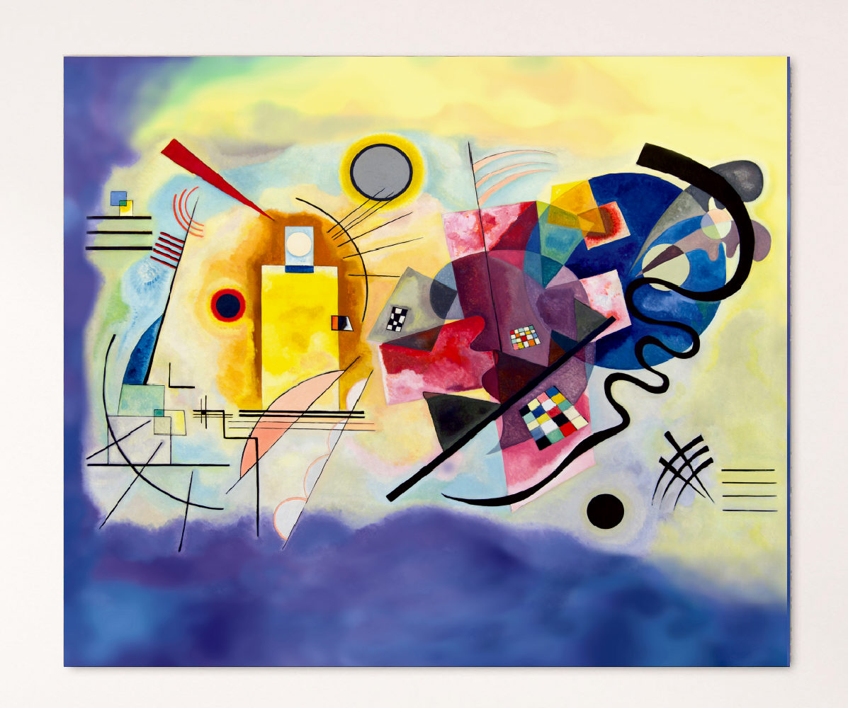 Furniture Panel - Kandinsky Yellow, Red, Blue