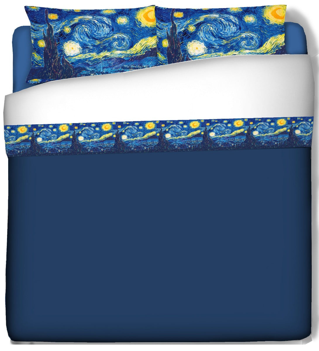 Sheets with pillowcases - Van Gogh-Starry Night
