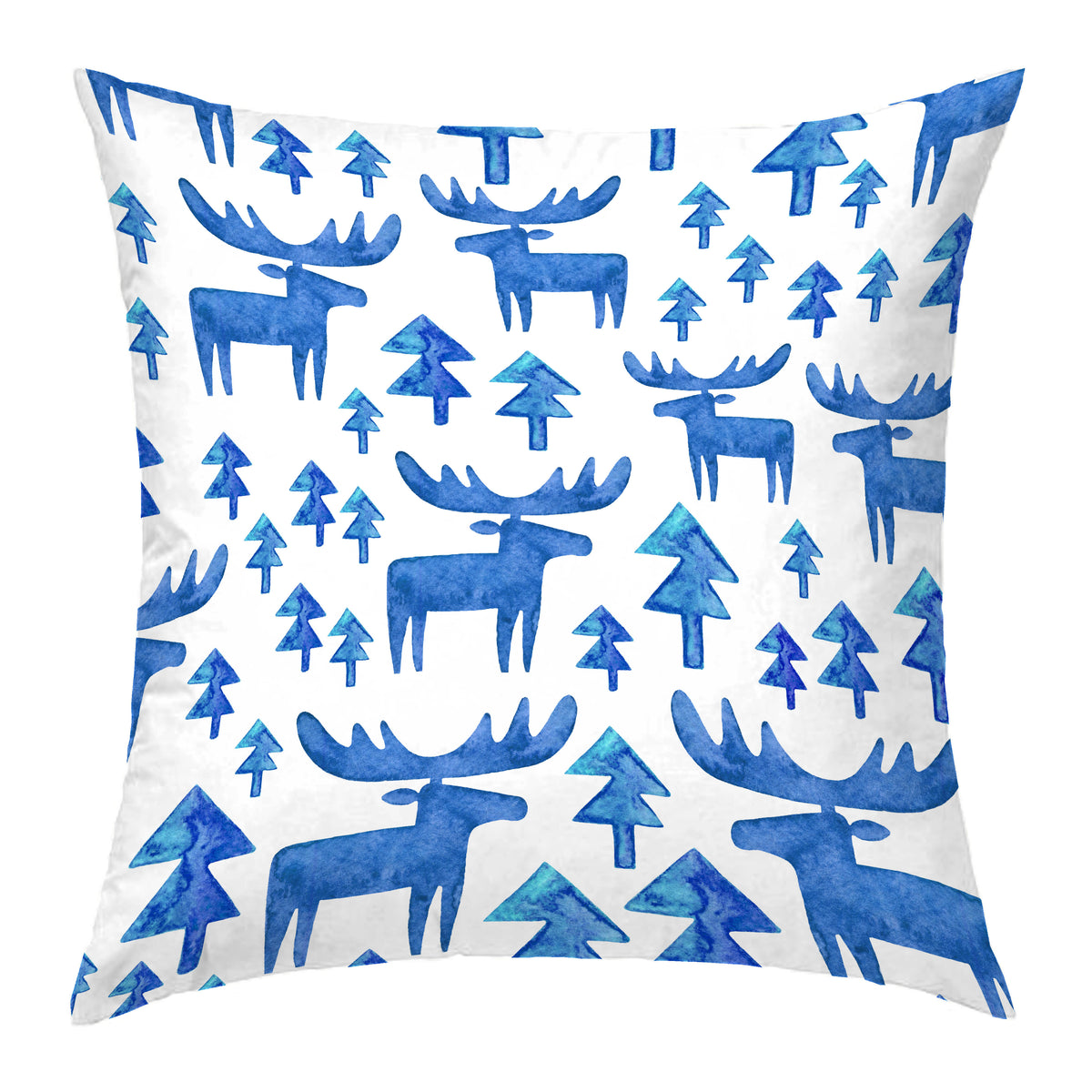 Furniture cushion cm. 40x40 - BLUE REINDEER