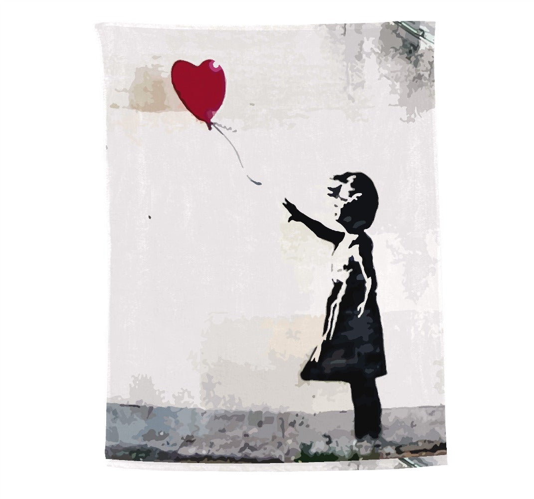 Plaid - Urban collection - Girl with heart