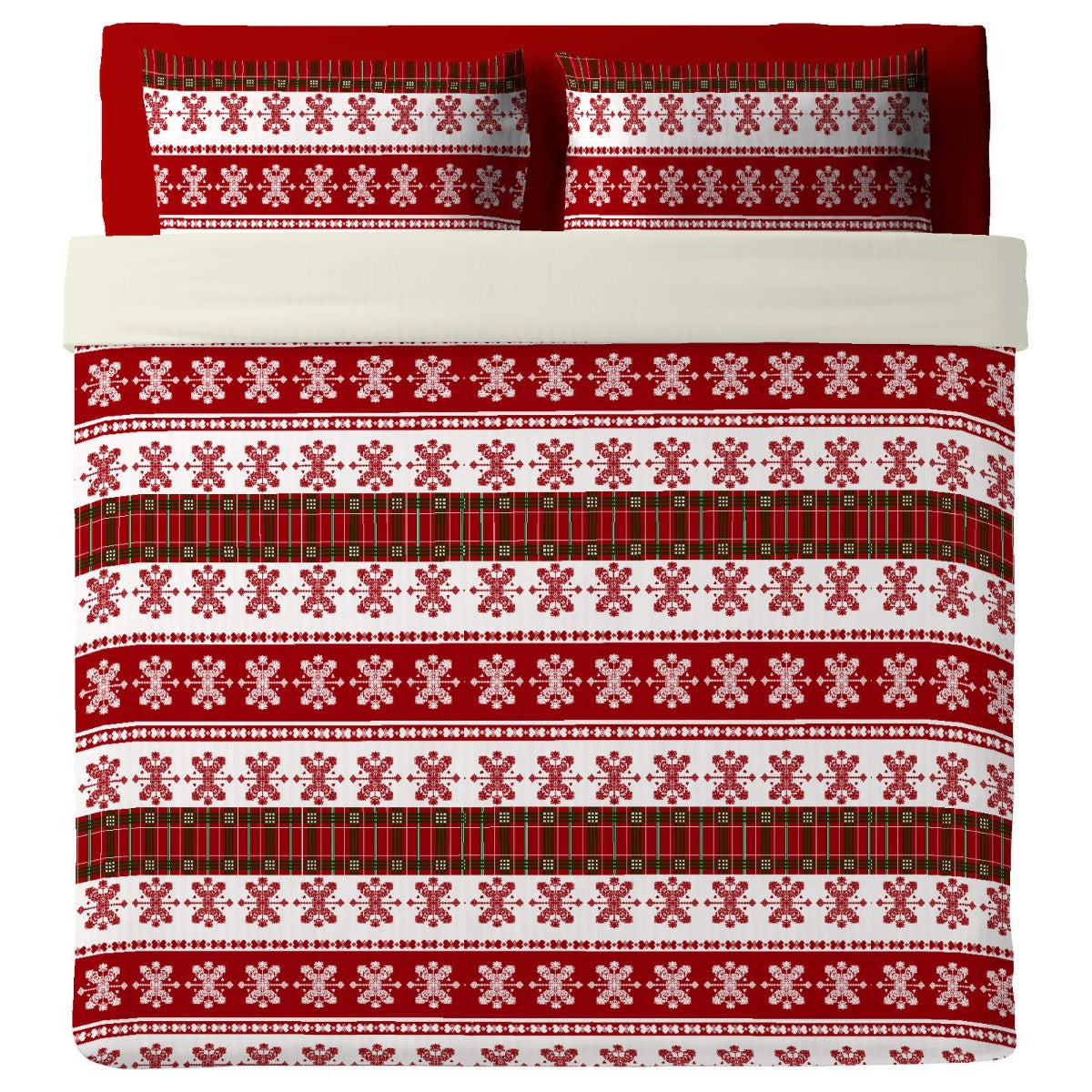 Bedsheet with pillowcases TARTAN