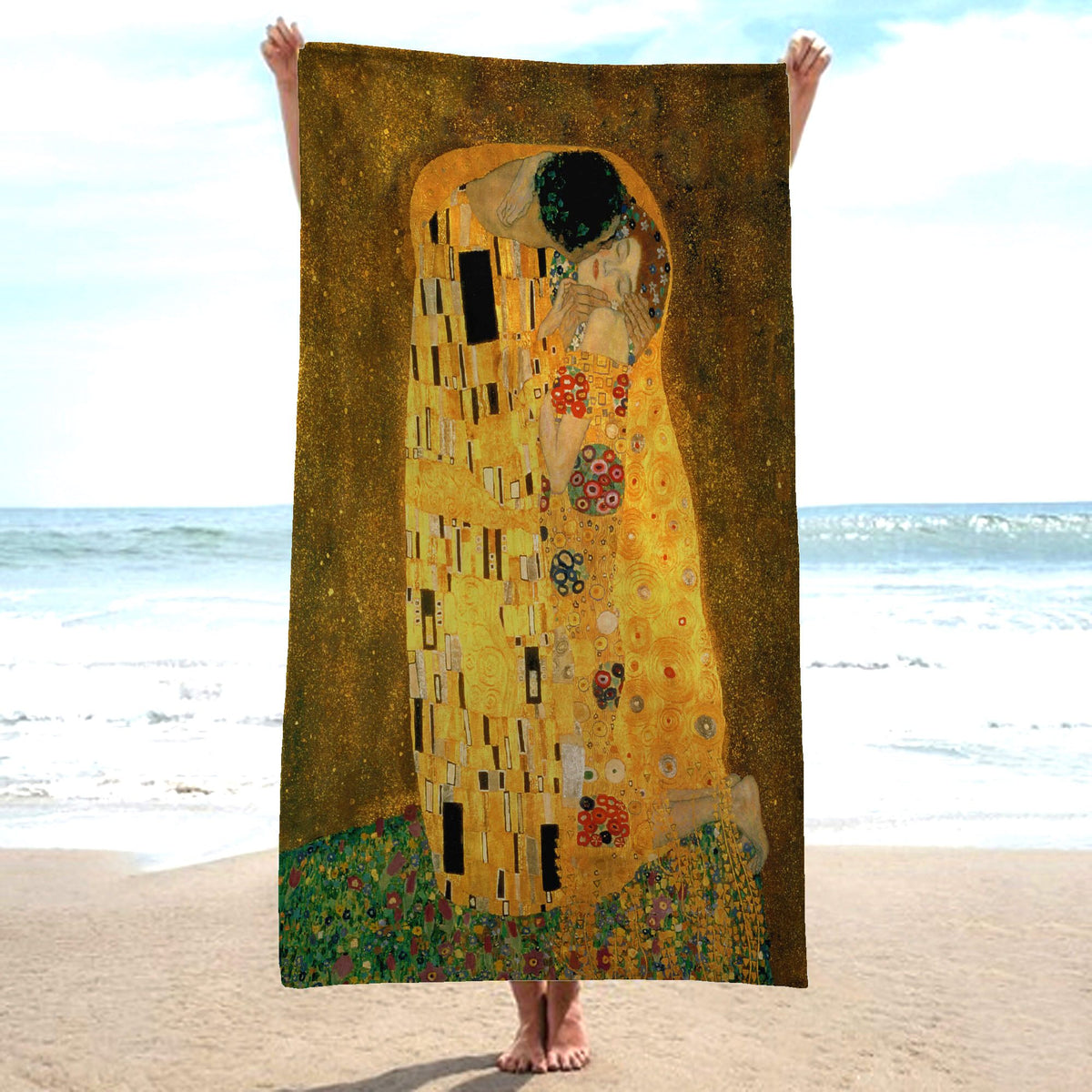 Telo mare - KLIMT - IL BACIO