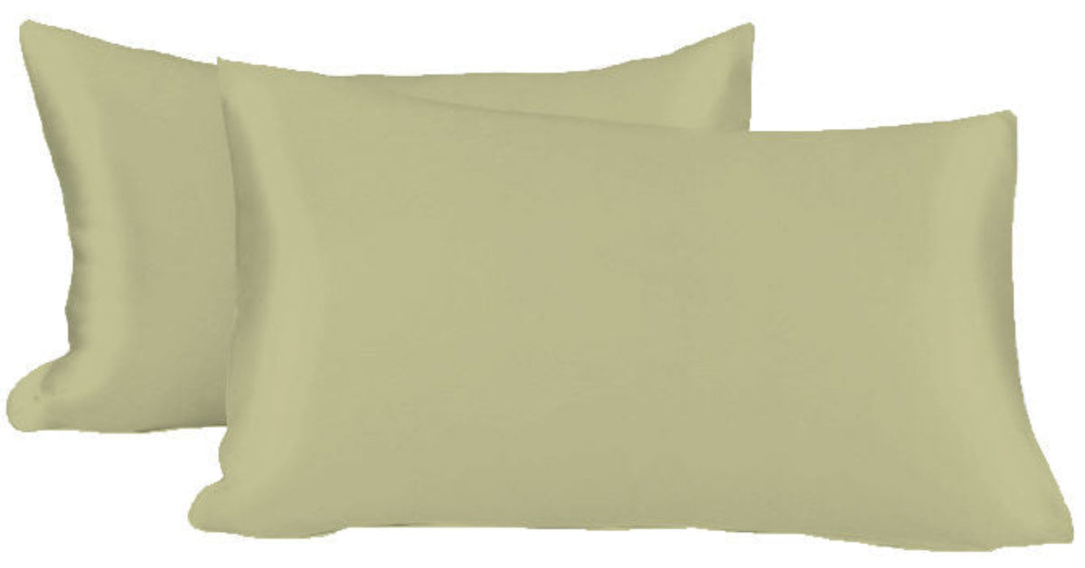 Federe in Raso di puro cotone - VERDE BAMBOO