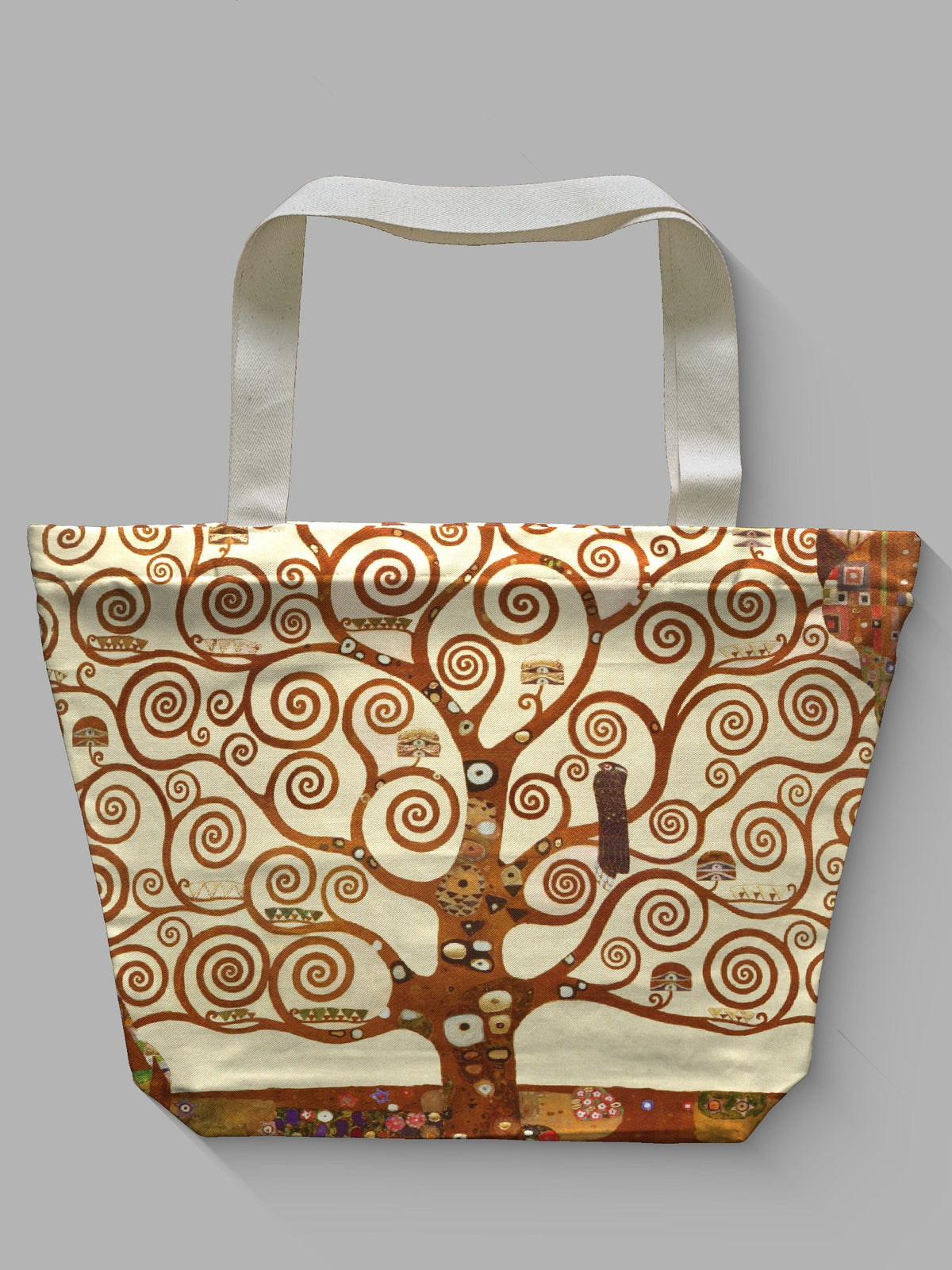 Borsa tessile con cerniera - KLIMT - ALBERO DELLA VITA