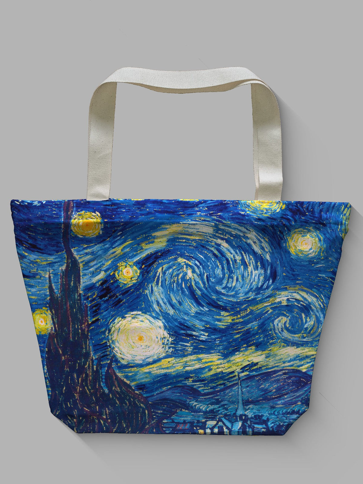 Borsa tessile con cerniera - VAN GOGH - NOTTE STELLATA