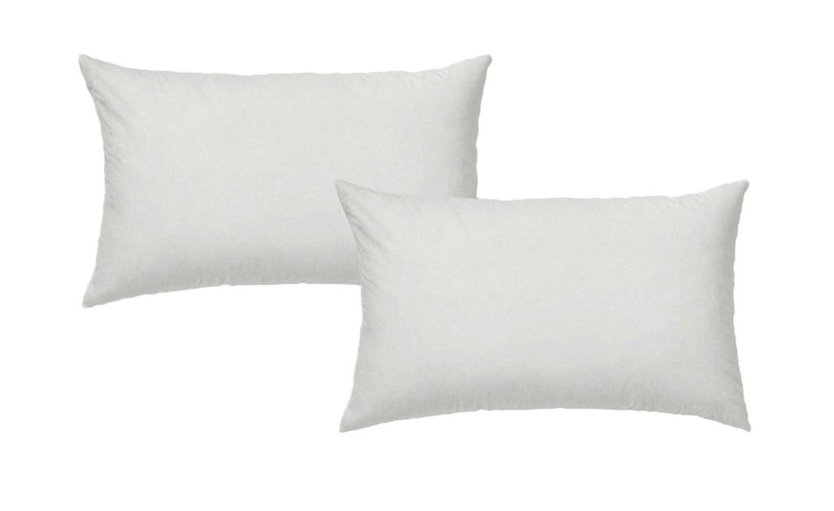 White Plain Bed Pillowcases