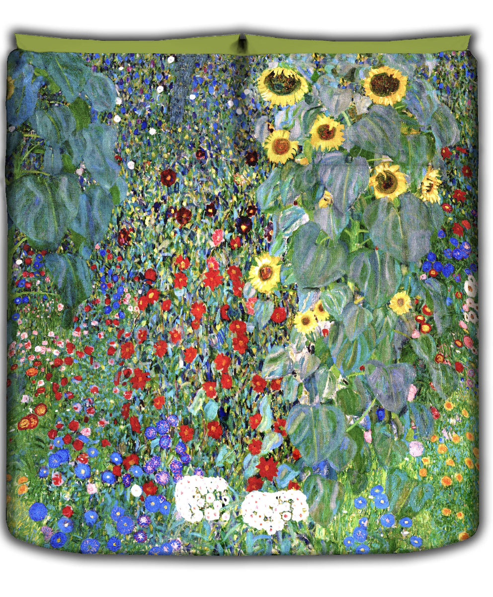 Mezzero - Telo Arredo   KLIMT - GIARDINO CON GIRASOLI