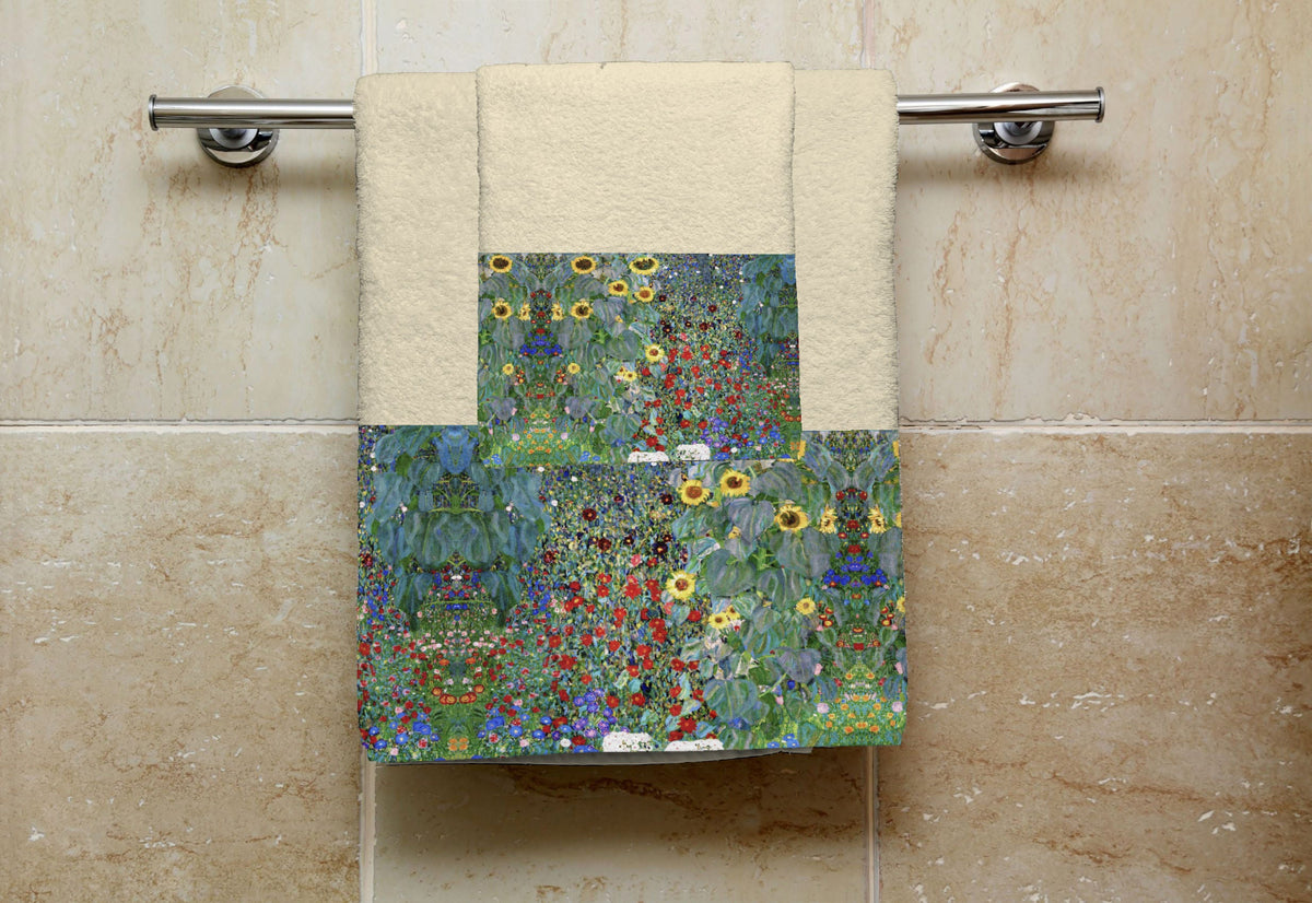 Set 1 Towel + 1 Guest - KLIMT - THE KISS