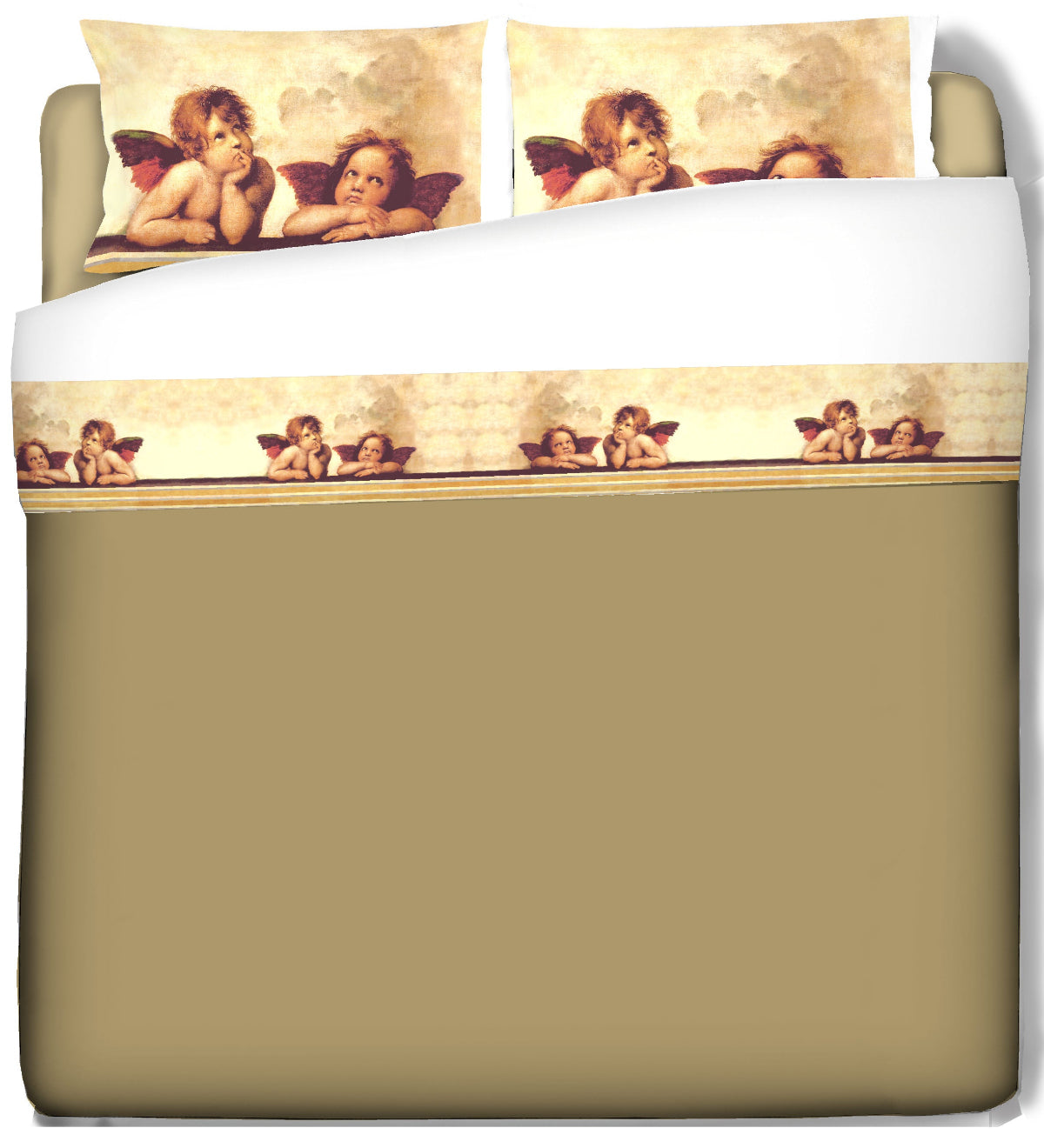 Lenzuola con federe - RAFFAELLO - I PUTTI