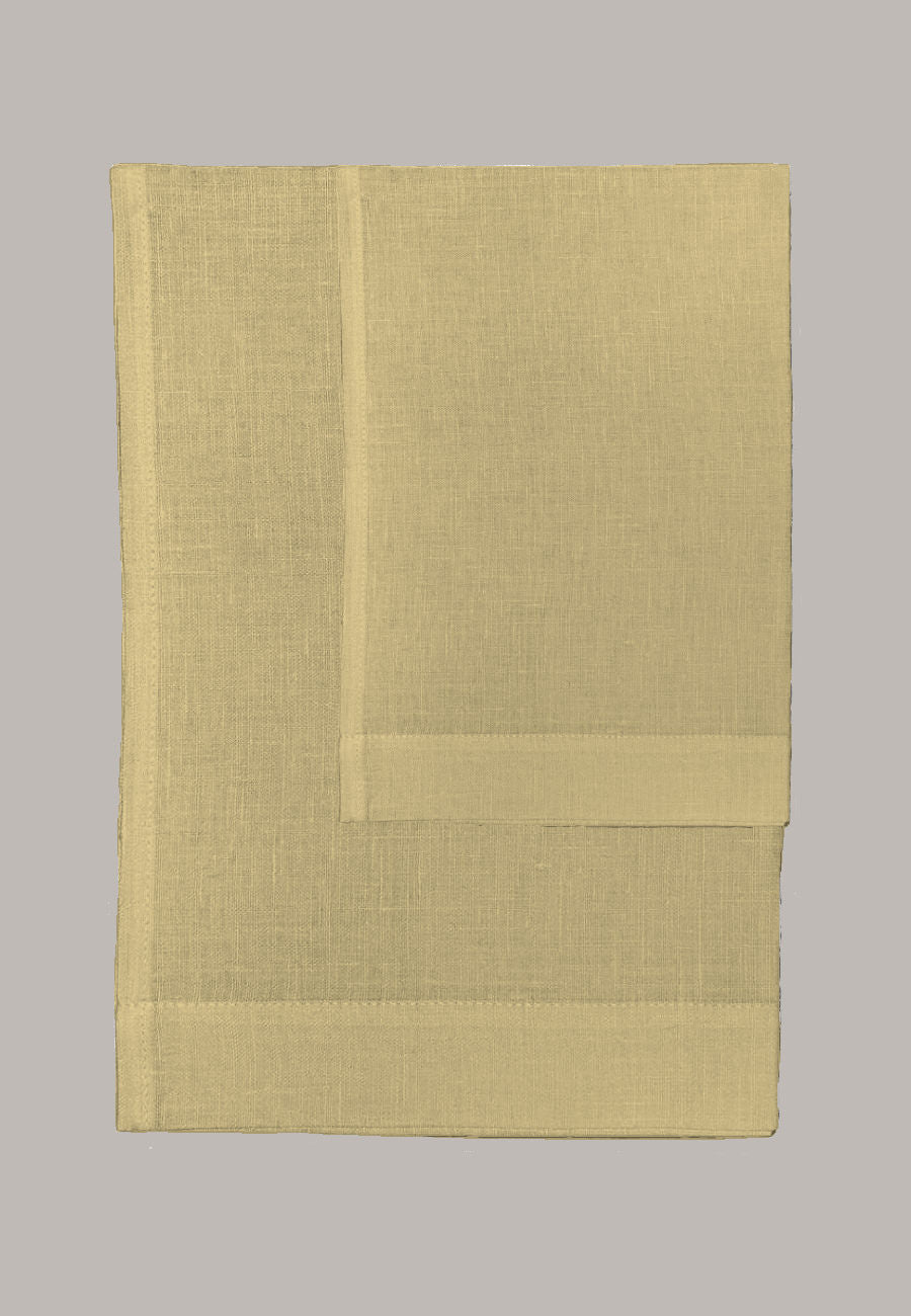 Set Asciugamano + Ospite  PURO LINO  Beige Astrakan