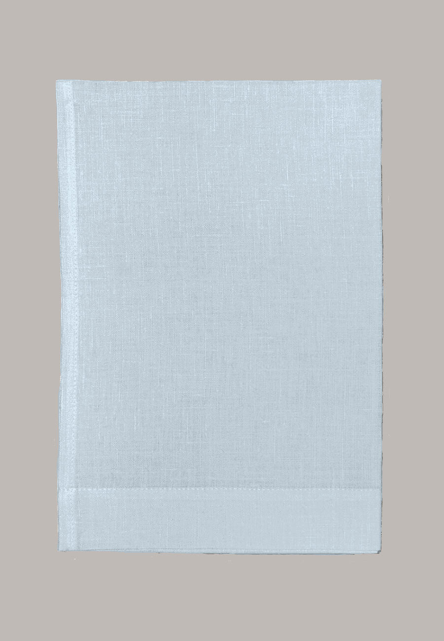 Telo doccia  PURO LINO  Celeste Igloo