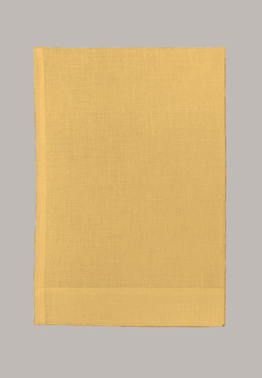 Telo doccia  PURO LINO  Giallo Iuta