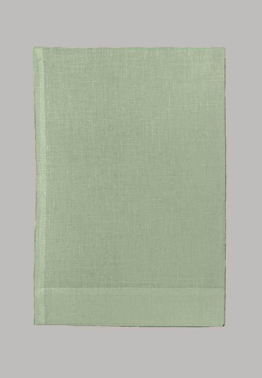 Telo doccia  PURO LINO  Verde Eucalipto