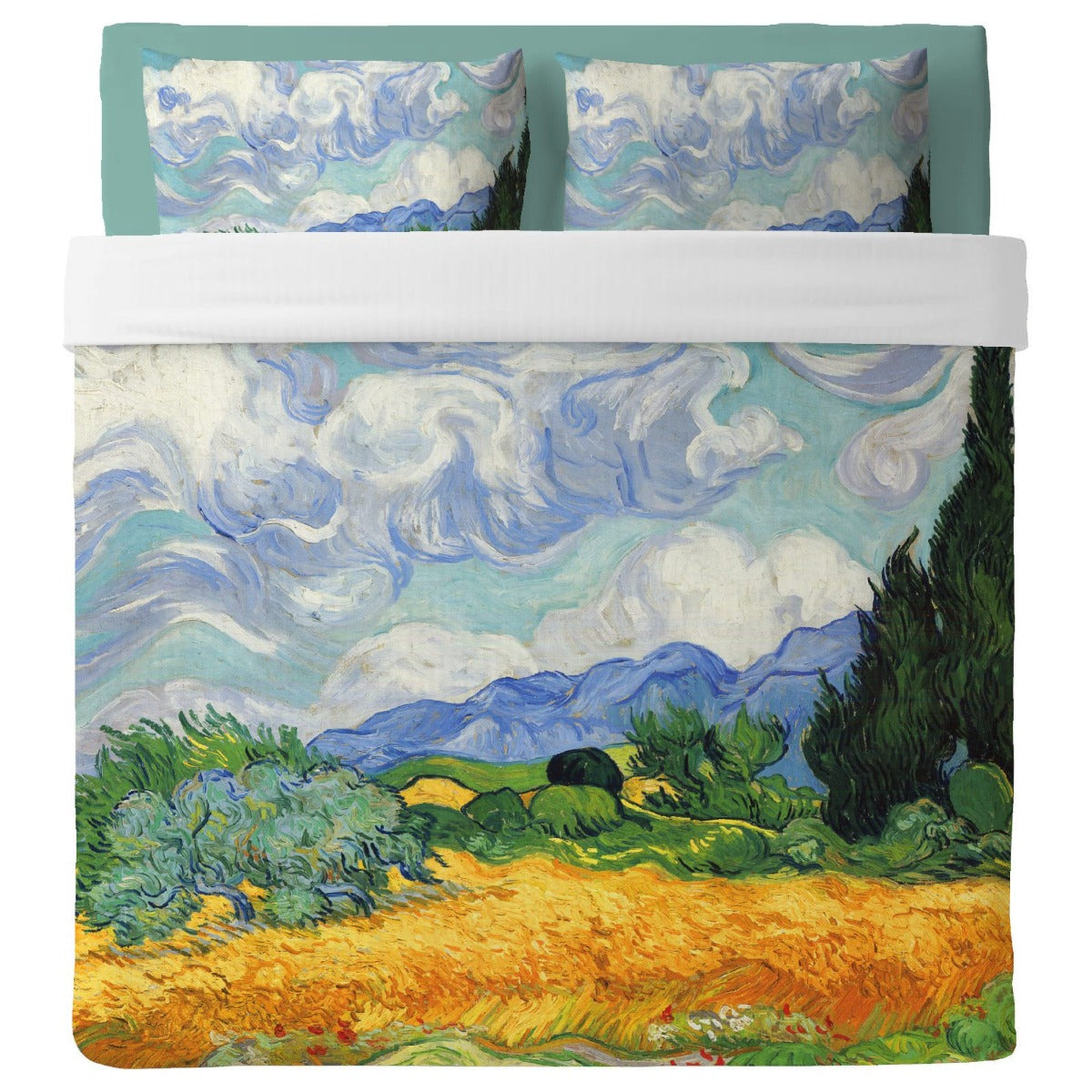 Bedsheet with pillowcases Van Gogh - Wheatfield