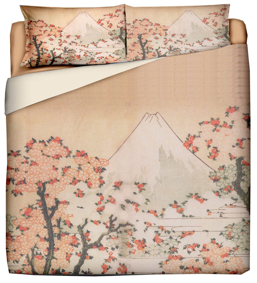 Duvet cover with pillowcases - Japan Mania - Fuji