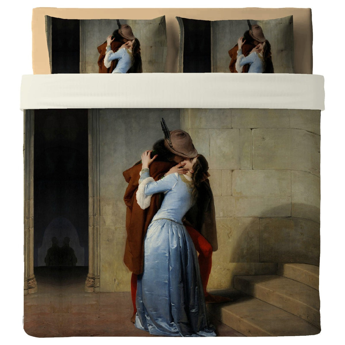 Bedsheet with pillowcases HAYEZ - THE KISS