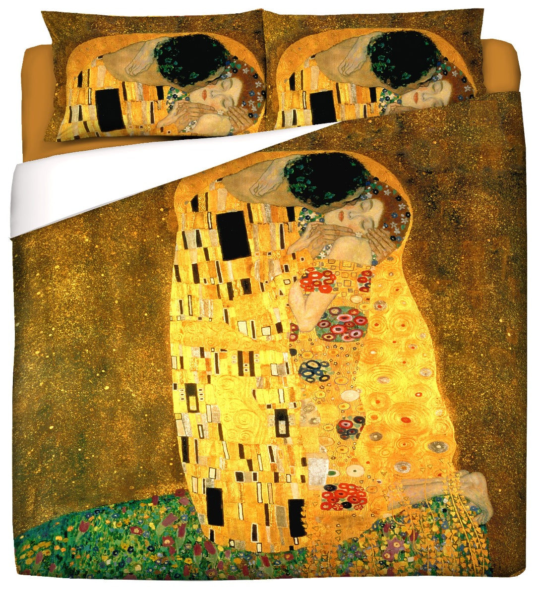 Duvet cover with pillowcases - Klimt - The Kiss
