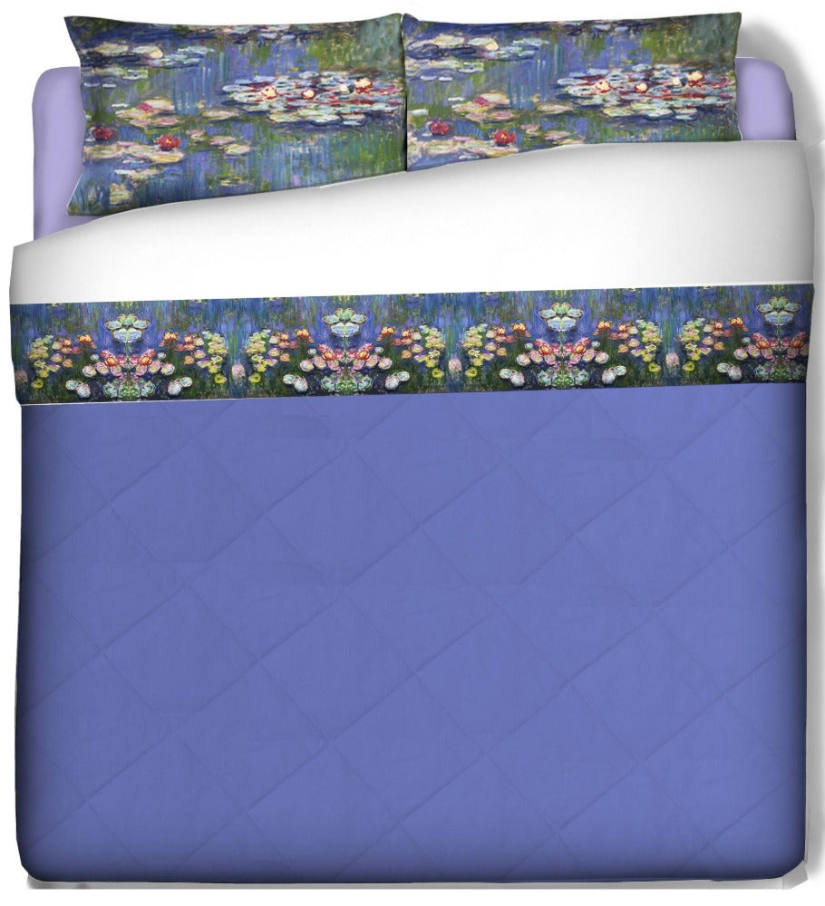 Sheets with pillowcases - Ninfee - Monet