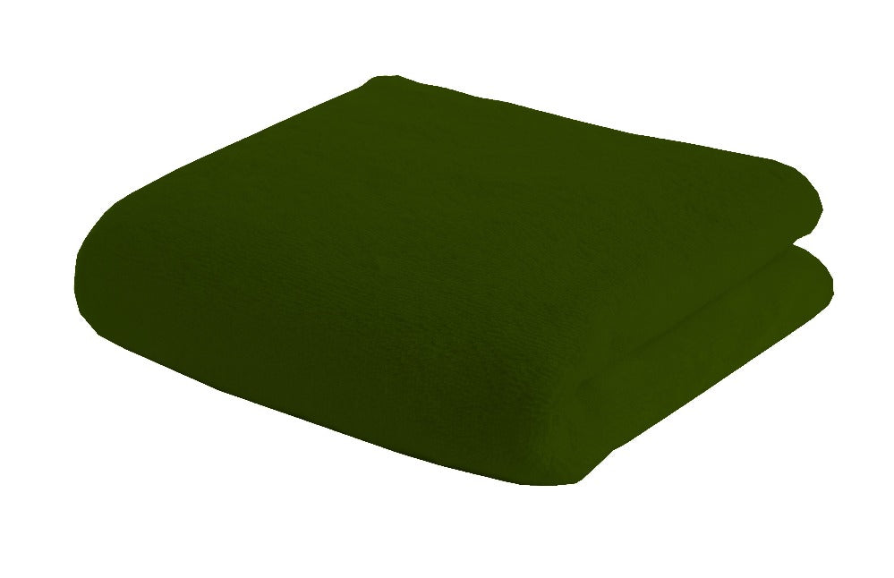 Solid color - Shower towel - Olive