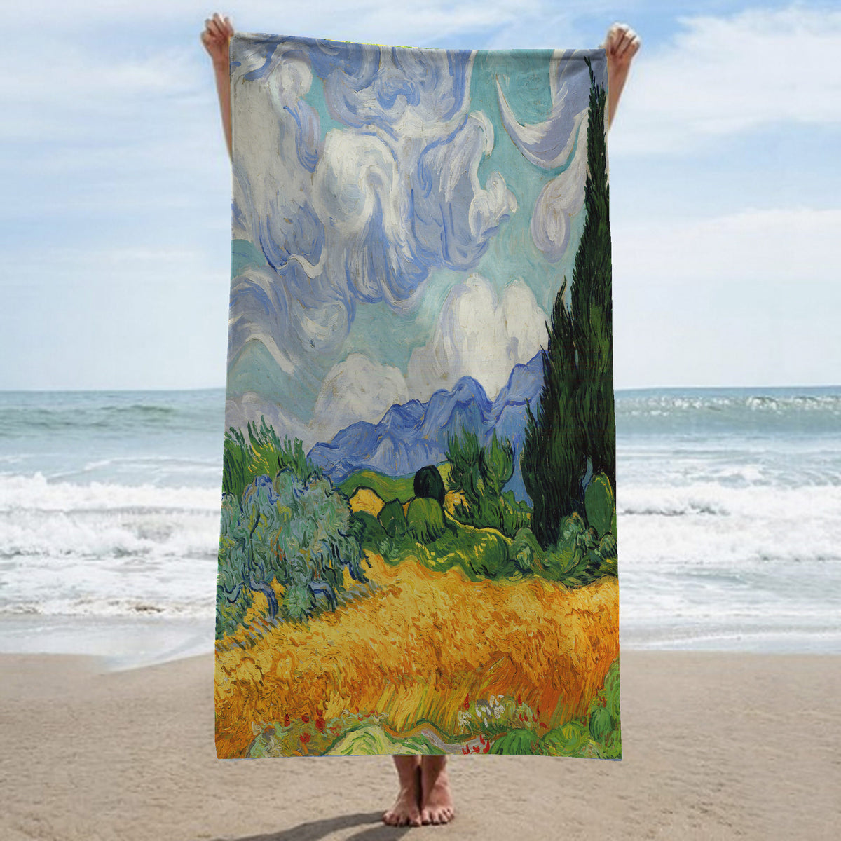 Beach towel - VAN GOGH - CORN FIELD